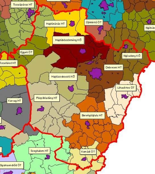 Hajdú-Bihar megye HAJDÚ-BIHAR MEGYE TŰZOLTÓSÁGAI 114 Terület: 6210,51km 2 Népesség: 546 721fő Járások száma: 10 Települések száma: 82 Katasztrófavédelmi Kirendeltség: Debreceni Katasztrófavédelmi Kir.
