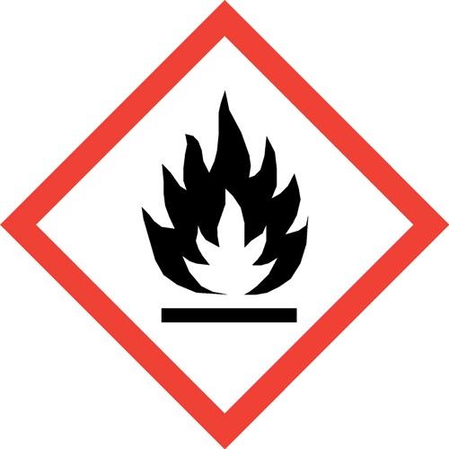 2/12 2. SZAKASZ: A VESZÉLY AZONOSÍTÁSA 2.1. Az anyag vagy keverék osztályozása CLP: 2.2. Címkézési elemek Aerosol 1;H222,H229 Eye Irrit.