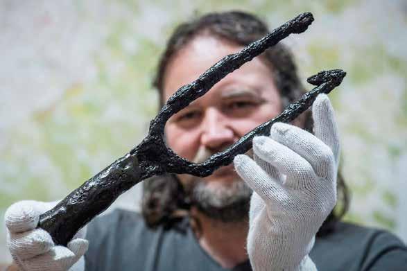 Az országban kuriózumnak számító gepida temetőrészletre bukkantak Tiszaug határában a Kecskeméti Katona József Múzeum munkatársai.