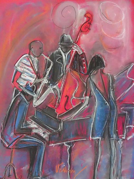 Jazz Band pasztell dr.