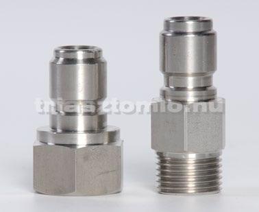 belső menettel DN Menet G cikkszám 10 3/8 300236 13 1/2 300234 DN Menet G cikkszám 6 1/4