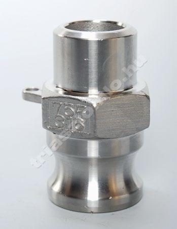 101934 DN 75 80 88,9 107534 DN 100 100 114,3 111134 A kamlok csatlakozók