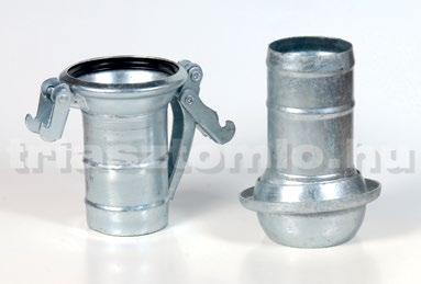159/150 5720 159150 Perrot tömítőgyűrű, C4 típus O-gyűrű, anyaga SBR, színe fekete. DN DN/ Coll Csatlakozás mérete mm Cikkszám 50 2 50 5722 050000 63 2.