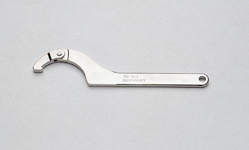 Tömlőcsatlakozók TW acél szerelőkulcs Méret Cikkszám 90-155 5566