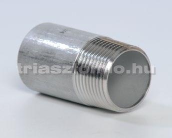 1/2 820024 3 820025 4 820026 Hegtoldatos KM vég 50 mm külső menettel, hossz: 50 mm Külső menet Hossz (mm) Cikkszám 1/4 50 812041 3/8 50