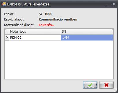 : Hatására a megtalált modulokat a rendszer felveszi az