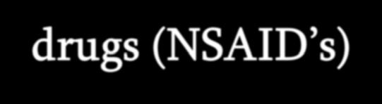 antiinflammatory drugs (NSAID s) Dr.