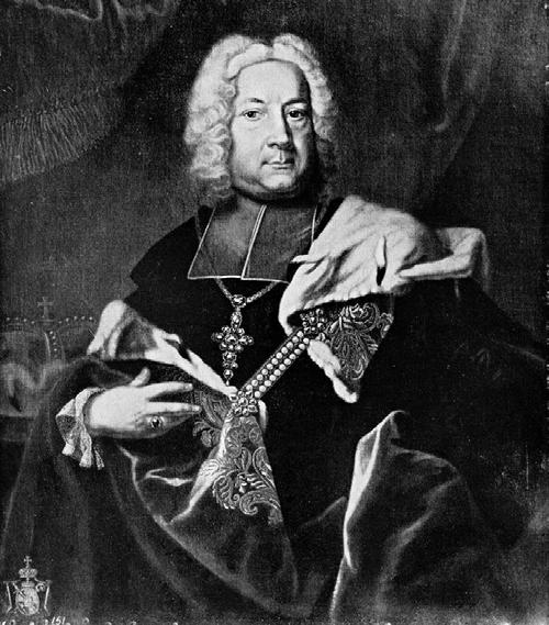 A LEGNAGYOBB RÁKÓCZI BIRTOK A SCHÖNBORNOK TULAJDONÁBAN (1726 1746) 163 Friedrich Karl von Schönborn (1674 1746) 40 Mind a munkács-szentmiklósi, mind a zimonyi uradalom távol helyezkedett el a