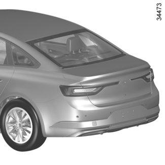 RENAULT KÁRTYA: használat (2/5) 2 3 4 4 Kinyitás Szabad kéz üzemmódban Ha a RENAULT kártya a zónában van 1, helyezze a kezét az egyik kilincs mögé 2: a gépkocsi zárjai kinyílnak.