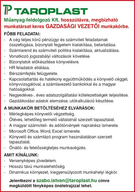 tananyaggal részletfizetési lehetőséggel. +36 30 287 4808 Á L L Á S T K Í N Á L A BRILL Kft. értékesítői aszszisztenst keres.