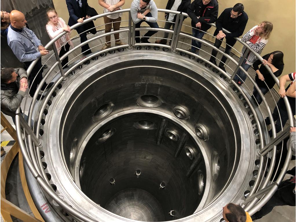 hettek meg a résztvevők az atomreaktorok felépítésével.