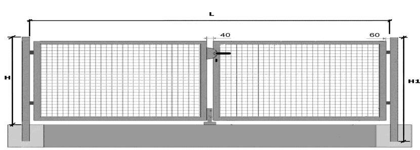 ÚSZÓKAPU SPECIÁL SPECIÁL: 3-6m Kapuszerkezet: 88mm Kapukeret: Tartó 44mm keret 4mm szélességig, ill.