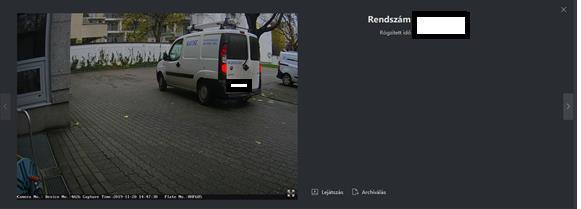 A képek között lapozni a jobb oldalon tud lépkedni. 6.4. FEJVÉDŐ KERESÉS Európában nem működő funkció. 6.5.