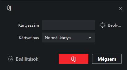 Távoli (Remote) vagy Helyi hozzáadást és a legördülő