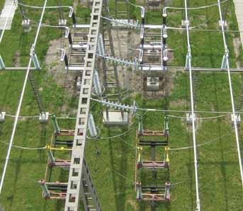 Az alállomás 120 kv-os technológiájának elsô rekonstrukciós ütemében (2006-2007-ben) átépítésre kerültek a csökkent állékonyságú vasbeton portálok: helyettük korszerû, acél tartószerkezettel