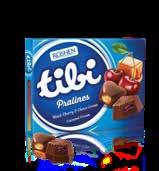 krémes Kekszes-narancs Ét 65% ét Tej Kekszes-áfonya Túró-citrom Tejcsoki Étcsoki TIBI TÁBLÁS CSOKOLÁDÉ 100 g TIBI PRALINÉ 120 g HOLLAND ARANY KAKAÓPOR