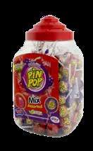 200 db - kínáló Vegyes gyümölcsös CHUPA CHUPS