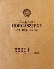 1963 Államijegy