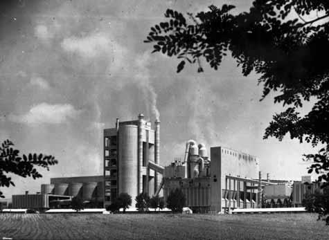 FÉLÁRNYÉKBAN 21. Pusztai Éva Rácz Endre Böjthe Tamás és munkatársaik: A Beremendi Cementgyár, 1968 1971 (Modern) (Ipari) Építészetért Alapítvány IPARTERV Fotóarchívum, No. 12818 22.