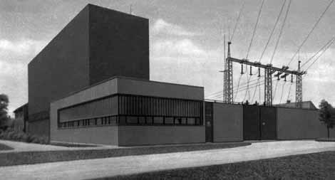 FÉLÁRNYÉKBAN 25. Transzformátorállomás, Szeged, ERŐTERV, 1960-as évek vége 1970-es évek eleje ERŐTERV Közlemények, 12. 1975. 229.