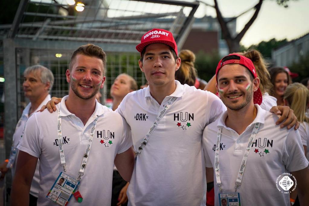 Az idei sport eseményen 160 fős magyar delegáció képviselte Magyarországot. Különlegesség, hogy röplabdacsapat az 1965-ös budapesti Universiade óta először indul az egyetemisták olimpiáján.