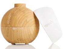 15 ml EPOCH DIFFUSER (DIFFÚZOR) Az ultrahangos Epoch diffúzor rezgésével a víz és illóolaj keverékét azonnal ultrafinom párává alakítja.