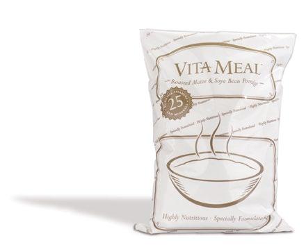 Minden 5 csomagos VitaMeal adomány után a Nu Skin adományoz egy csomag VitaMealt.
