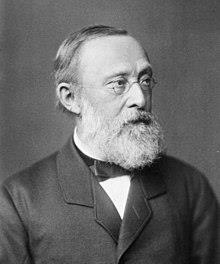 Virchow (1821-1902), a sejtpatológia hirdetője is kitartóan támadta 1858-ban előadás: a gyermekágyi láz okai az időjárási viszonyok és betegségek (orbánc, gennyedések stb.