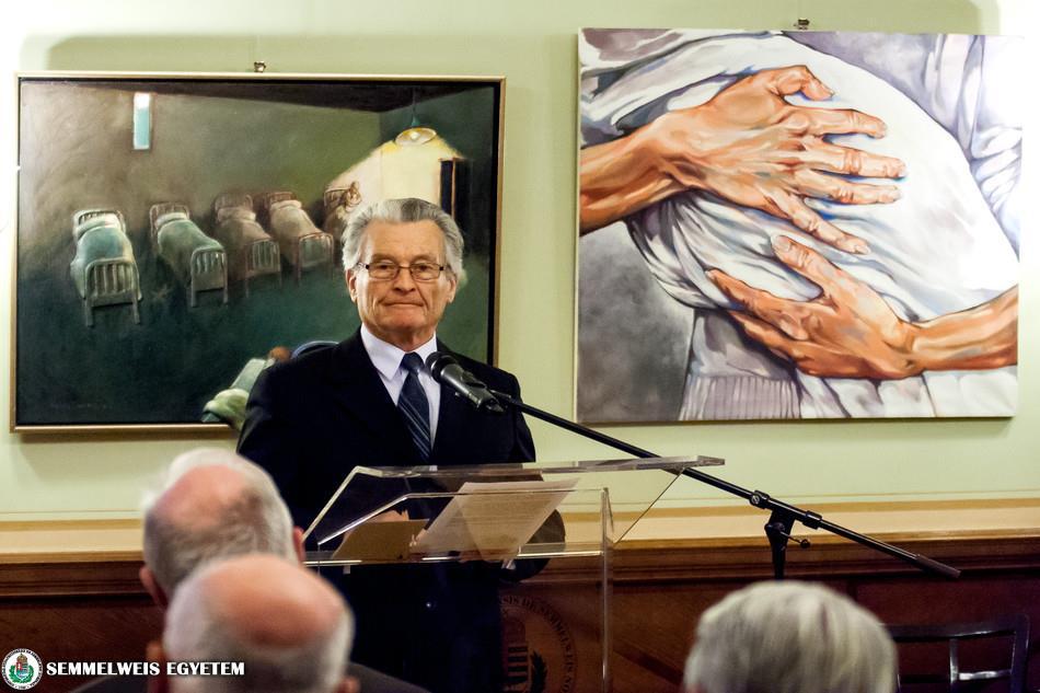 Emlékbizottság elnöke akkor: Prof. Dr.