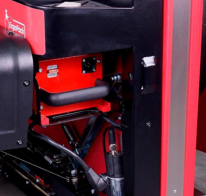 Az akkumulátort csak az Ergopack saját töltőjével a kialakított