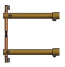 BSM-BSP KAROK - KARPÁROK Karok Ø40 mm BSM-BSP ponthegesztőkhöz Standard karpár Karpár kis átmérőjű elektródatartó karral Karpár csökkentett méretű alsó karral Kis átmérőjű elektródatartó kar