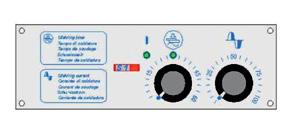 S1 - PX1600 PEI VEZÉRLÉSEK S1 CACS150 S1 Szinkron mikroprocesszoros hegesztésvezérlés. Potenciométerrel állítható hegesztési idő és áramerősség. Tartási/utótartási idő rögzített.