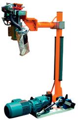 Pneumatikus csuklós rendszer elektródafaragóhoz CAFS1600 FS