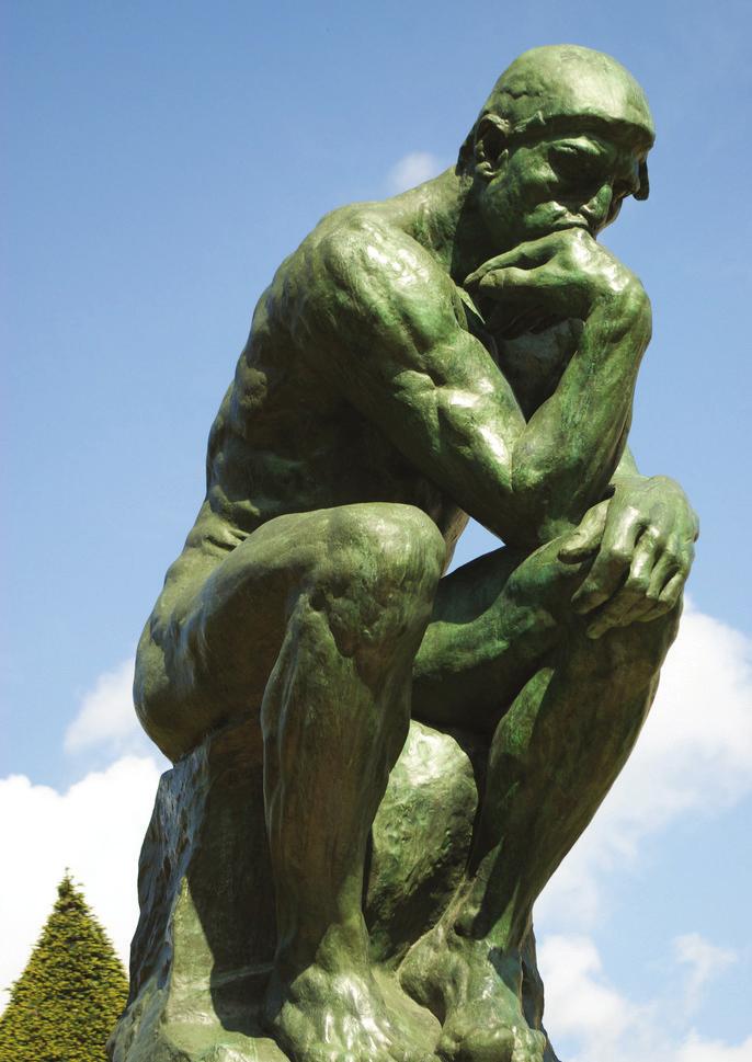 (Éva, 4.) 7. 8. f) Auguste Rodin (1840 1917) francia szobrászművész 1880-ban megbízást kapott egy bronzkapu készítésére az épülő művészeti múzeum számára.