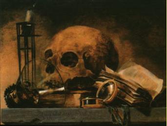 (Kölcsey Ferenc: Vanitatum vanitas) E) A vanitas-témának a képzőművészetben