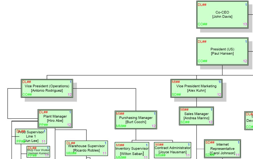 Organizational Structure (Human