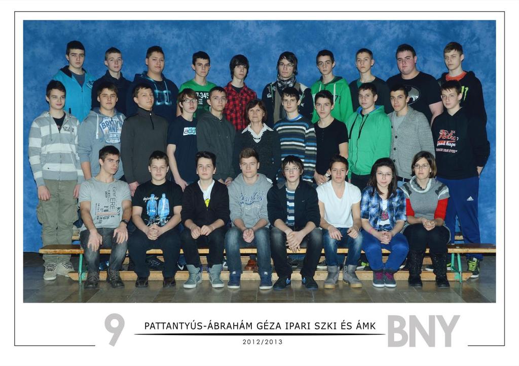 9.B Nyelvi előkészítő Osztályfőnök: Kóboriné Nagy Mariann Fias Bulcsú István Gricz Barnabás Gulyás Dávid Hatt Szilárd Hodási Dominik Horváth Richárd Kakuk Gabriella Katalin Kádi Kitti Mónika Károlyi