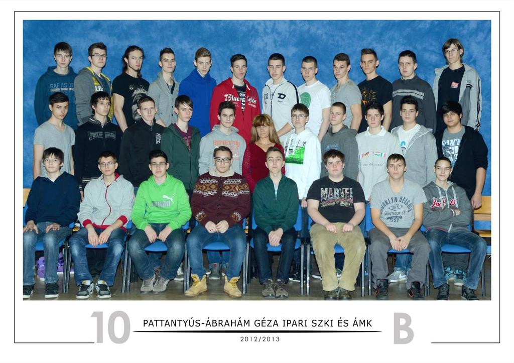10.B Nyelvi előkészítő Osztályfőnök: Surányi Gábor Csapó Viktor Cseresznyák Péter Csóka Ervin Martin Erdélyi Bálint Földes Balázs Fülöp Dávid Gunyhó Krisztián Hercsel Péter Hornyák János Horváth Ádám