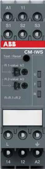 173 Endüstriyel elektronik kontrol röleleri zolasyon izleme röleleri CM-IWS.2 CM-IWN.