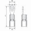 209 Kablo uçlar Spec- on kablo uçlar zoleli yuvarlak tip kablo uçlar zoleli u arlak tip kablo uçlar Kablo kesiti (mm²) Renk d2 W (mm) L (mm) D (mm) Paket adedi Tipi Kodu TL/100 Adet 0.5-1.