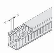 217 Pano içi kablo kanallar Halogen free kablo kanal 4/6 - RAL 7035 Kodu Tan m Boyutu (GxY mm) Koli miktar (m) TL/metre Halogen free kablo kanallar 1SL9119A00 Halogen free kablo kanal 4/6 - RAL 7035
