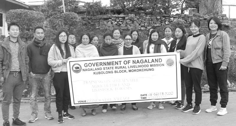 2 Mokokchung nung CSP indang Block Level training agi TIR YIMYIM, DIMAPUR YANGTEPNÜ (THURSDAY) TSÜKLAI (FEBRUARY) 20, 2020 STATE & NE TAPAK DAY-NSRLM Mokokchung ajanga NSRLM office Kubulong Block