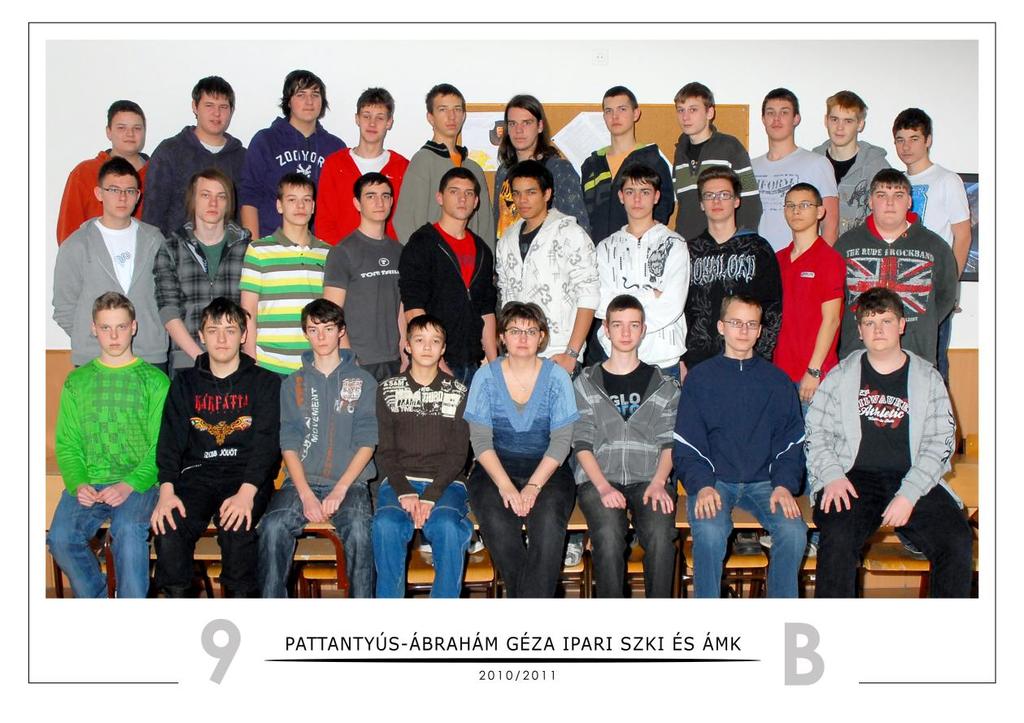 9.B Nyelvi előkészítő Osztályfőnök: Kazóné Kardos Melinda Bakcsa Krisztián Bendes Máté Bóna Ádám Buzási Patrik Demissie Johannes Dobronyi András Dömötör Dominik Dunszt Etele Adorján Farkas Zoltán