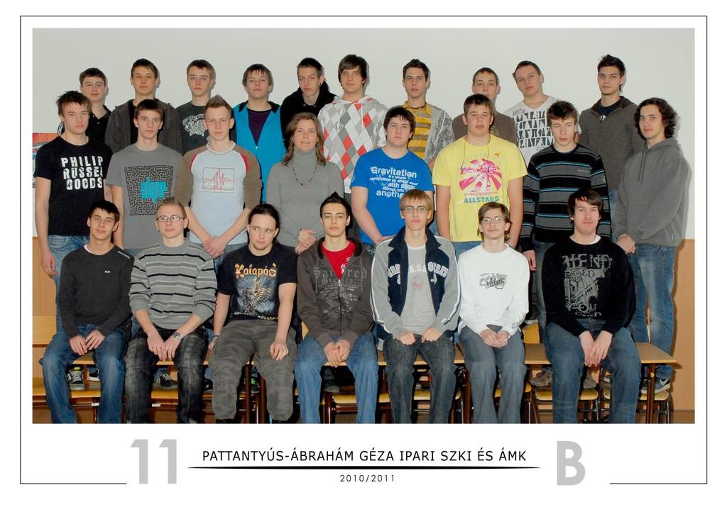 11.B Nyelvi előkészítő Osztályfőnök: Mészáros Tamásné Bakacs Dávid József Béres Patrik Czifrik Martin Csalogány Balázs Csoma János Fáczán Gergely Fazekas Richárd Gelencsér Dominik Józsa Attila Kiss