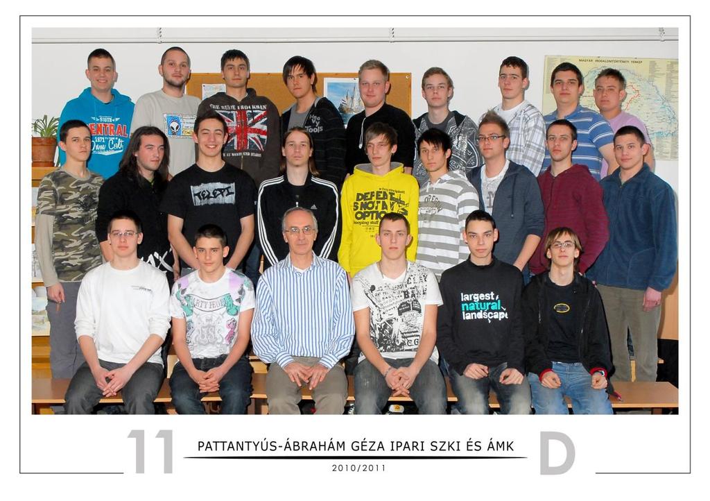 11.D Szakmai orientációs osztály Osztályfőnök: Pajor Sándor Abdai Patrik Dobos Dániel Benjamin Hancz Kristóf Holczinger Dávid Horváth Tamás Kaszás Péter Keresztény Patrik Kiss Márk Kollár Krisztián