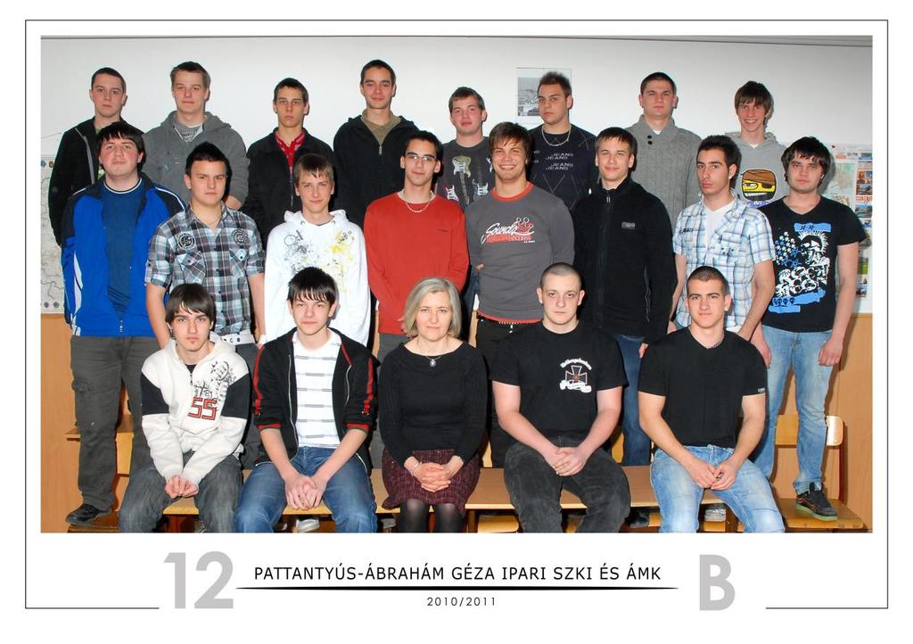 12.B Elektronikai technikus Osztályfőnök: Schoblocher Mónika Ádám Csaba Akaró András Békés Richard Csabai Norbert Dudás Péter Pál Farkas Krisztián Fehérvári Ádám Gábriel János Gulyás
