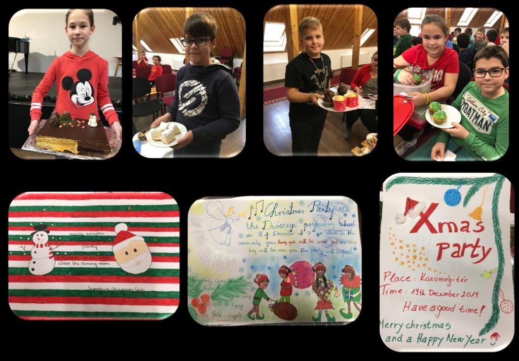 Each week in December every group got task sheets, which the organizers made and evaluated.
