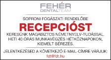 10 ÁLLÁSbörzE Kapuvári JAM étterem 1 fő szakácsot keres