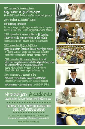 6 Mit? Hol? Mikor? programok a környéken Nov. 15-16. péntek-szombat Fertőszentmiklós, Szabadidőközpont és Könyvtár Országos Rajzfilmünnep Nov. 15. péntek 19:00 óra Fertőd, Kulturális és Szolgáltató Központ Kovács Kati élőzenekaros nagykoncert Nov.