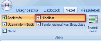 A Készülékválasztás művelet segítségével válassza ki a csatlakoztatott készüléket, majd nyomja meg az OK gombot. 5. Kinyílik a WTT szoftver főablaka. 6.